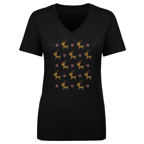 Christmas Women's V-Neck T-Shirt | 500 LEVEL
