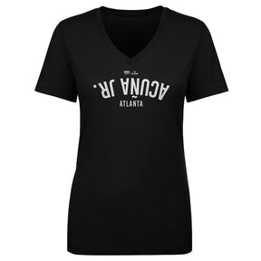 Ronald Acuna Jr. Women's V-Neck T-Shirt | 500 LEVEL