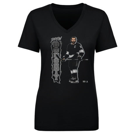 Drew Doughty Women's V-Neck T-Shirt | 500 LEVEL