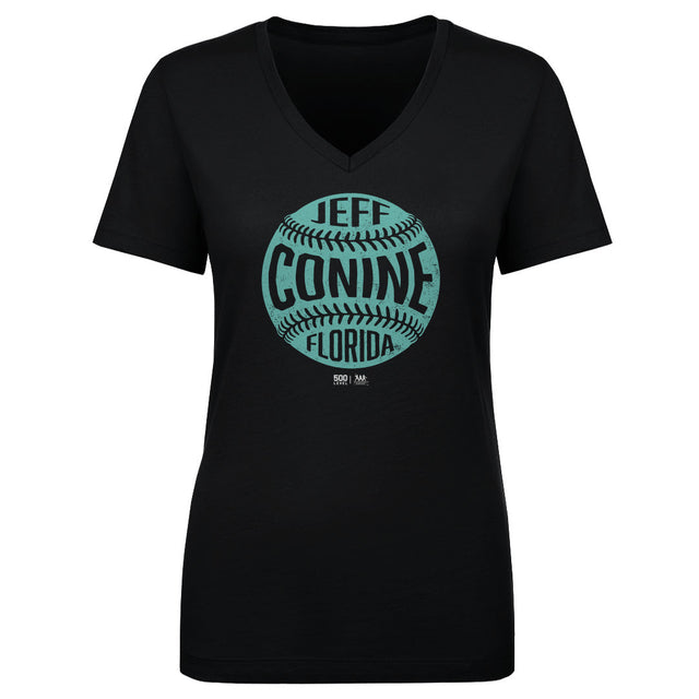 Jeff Conine Women's V-Neck T-Shirt | 500 LEVEL