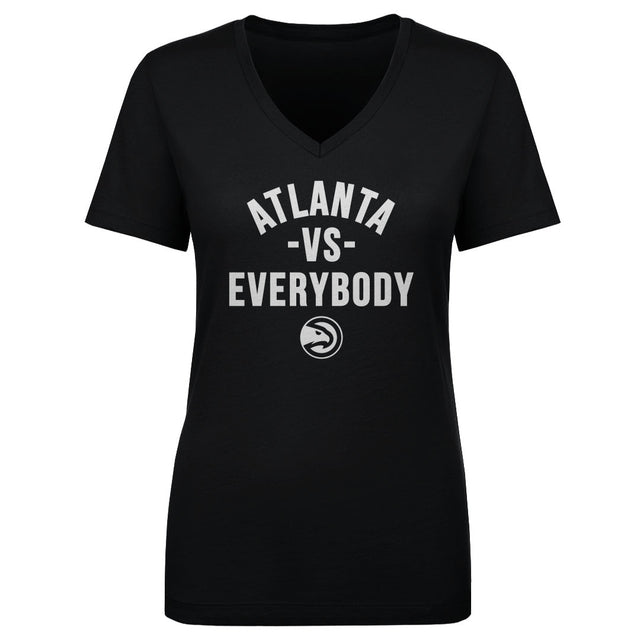 Atlanta Hawks Women's V-Neck T-Shirt | 500 LEVEL