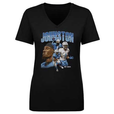Quentin Johnston Women's V-Neck T-Shirt | 500 LEVEL