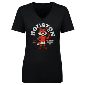 Houston Dynamo FC Women's V-Neck T-Shirt | 500 LEVEL