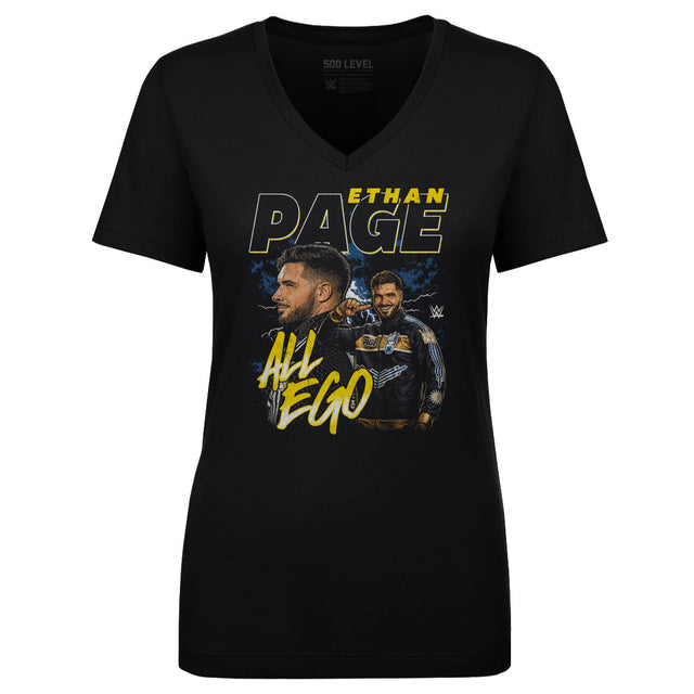 Ethan Page Women's V-Neck T-Shirt | 500 LEVEL