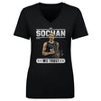 Jeremy Sochan Women's V-Neck T-Shirt | 500 LEVEL