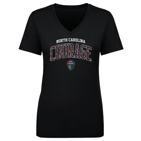 North Carolina Courage Women's V-Neck T-Shirt | 500 LEVEL