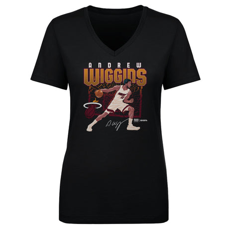 Andrew Wiggins Women's V-Neck T-Shirt | 500 LEVEL