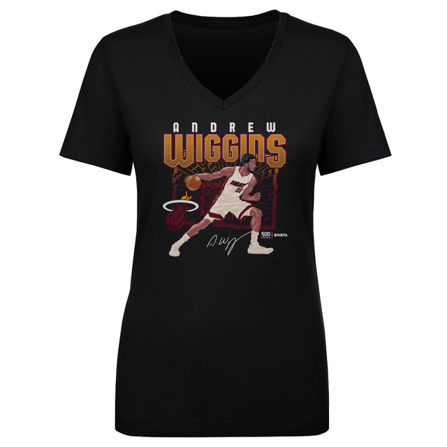 Andrew Wiggins Women's V-Neck T-Shirt | 500 LEVEL