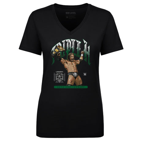 Triple H Women's V-Neck T-Shirt | 500 LEVEL