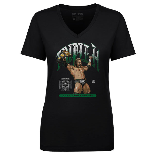 Triple H Women's V-Neck T-Shirt | 500 LEVEL