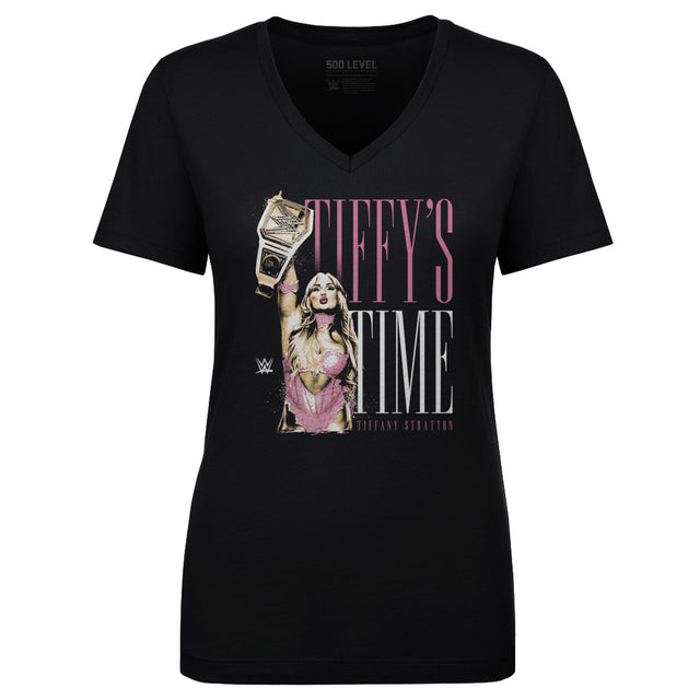 Tiffany Stratton Women's V-Neck T-Shirt | 500 LEVEL