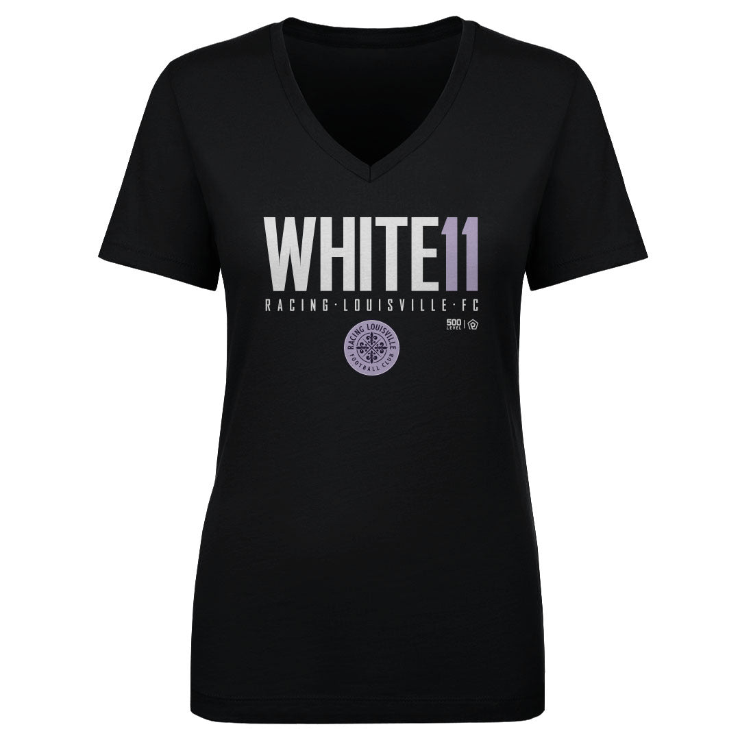 Taylor White Women's V-Neck T-Shirt | 500 LEVEL