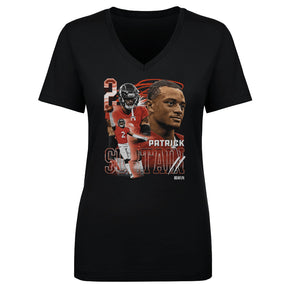 Patrick Surtain II Women's V-Neck T-Shirt | 500 LEVEL
