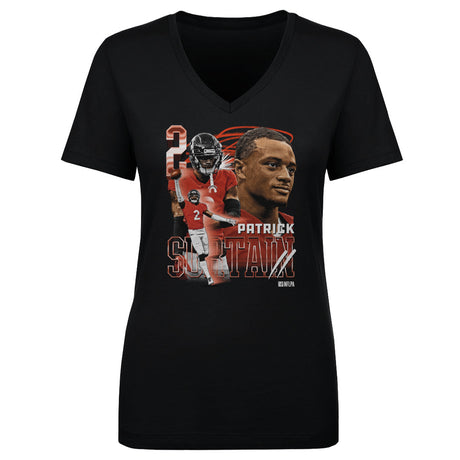 Patrick Surtain II Women's V-Neck T-Shirt | 500 LEVEL