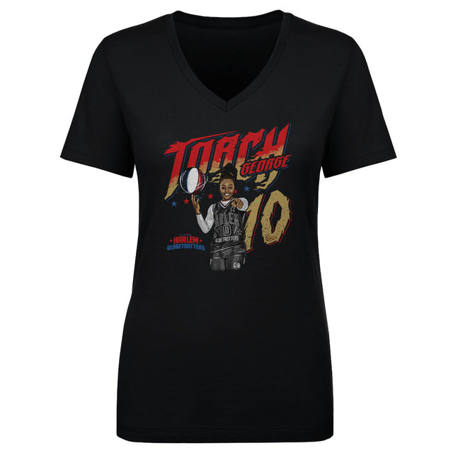 Torch George Women's V-Neck T-Shirt | 500 LEVEL