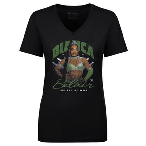 Bianca Belair Women's V-Neck T-Shirt | 500 LEVEL