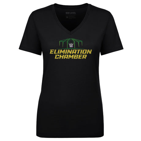 Elimination Chamber Women's V-Neck T-Shirt | 500 LEVEL