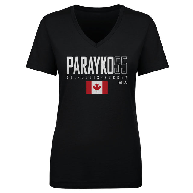 Colton Parayko Women's V-Neck T-Shirt | 500 LEVEL