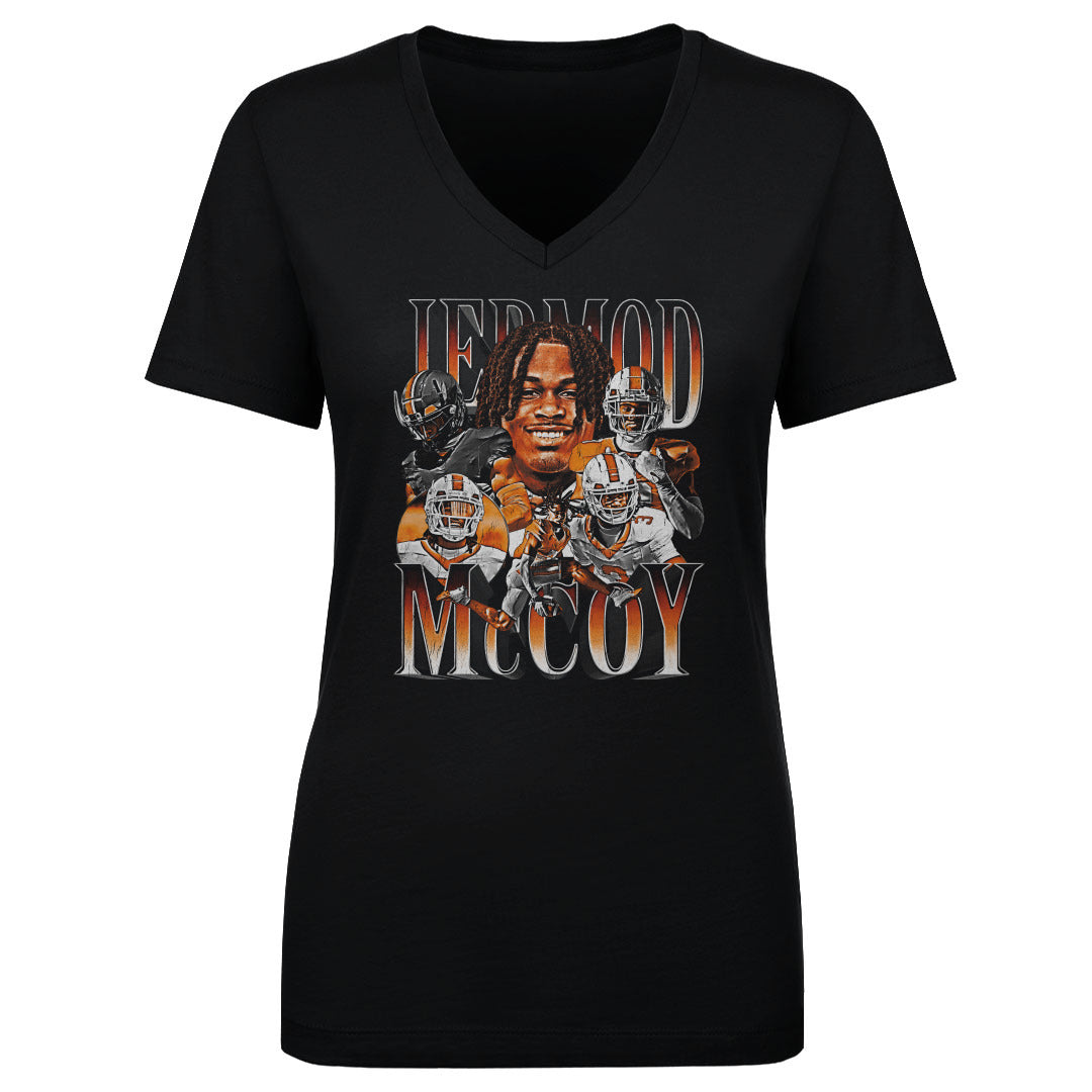 Jermod McCoy Women's V-Neck T-Shirt | 500 LEVEL