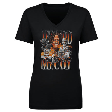 Jermod McCoy Women's V-Neck T-Shirt | 500 LEVEL