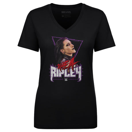 Rhea Ripley Women's V-Neck T-Shirt | 500 LEVEL