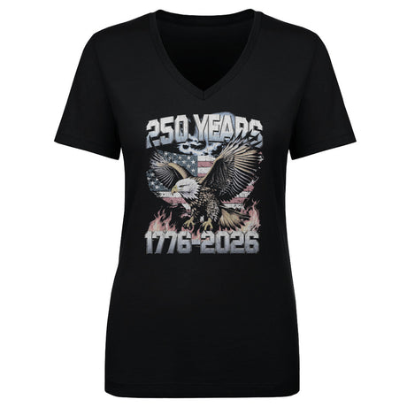 USA Women's V-Neck T-Shirt | 500 LEVEL