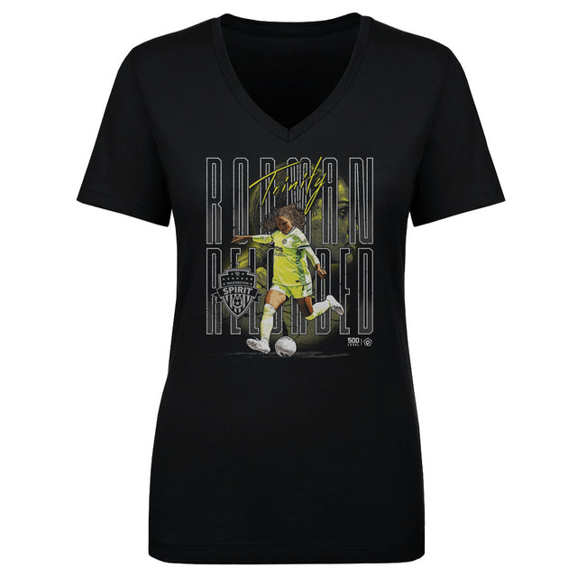 Trinity Rodman Women's V-Neck T-Shirt | 500 LEVEL