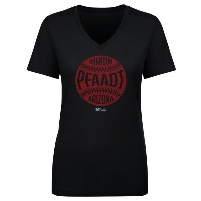 Brandon Pfaadt Women's V-Neck T-Shirt | 500 LEVEL