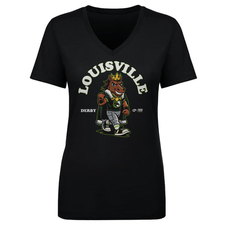Louisville Kings Women's V-Neck T-Shirt | 500 LEVEL