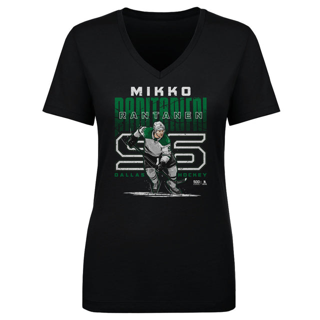 Mikko Rantanen Women's V-Neck T-Shirt | 500 LEVEL