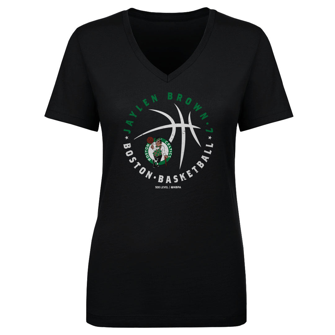 Jaylen Brown Women's V-Neck T-Shirt | 500 LEVEL