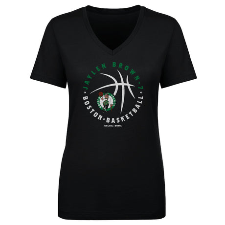 Jaylen Brown Women's V-Neck T-Shirt | 500 LEVEL
