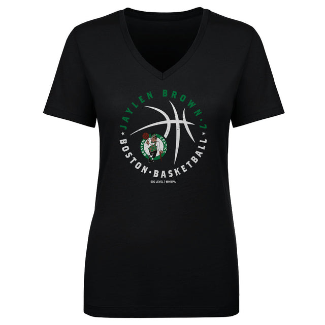 Jaylen Brown Women's V-Neck T-Shirt | 500 LEVEL