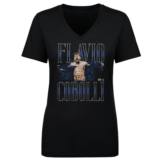 Flavio Cobolli Women's V-Neck T-Shirt | 500 LEVEL
