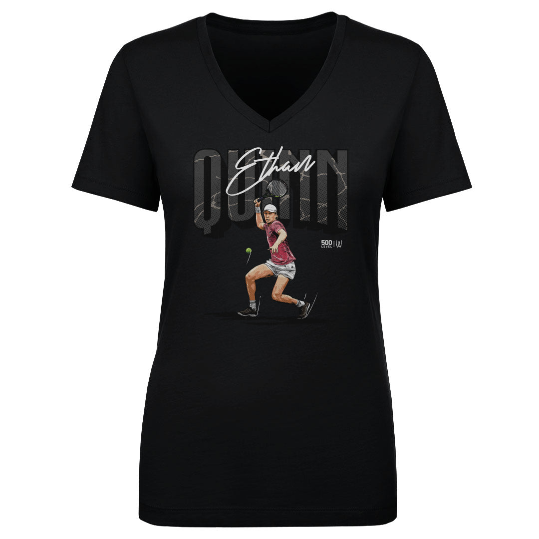Ethan Quinn Women's V-Neck T-Shirt | 500 LEVEL