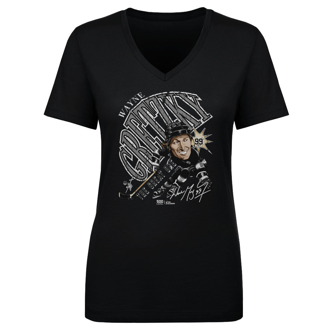 Wayne Gretzky Women's V-Neck T-Shirt | 500 LEVEL