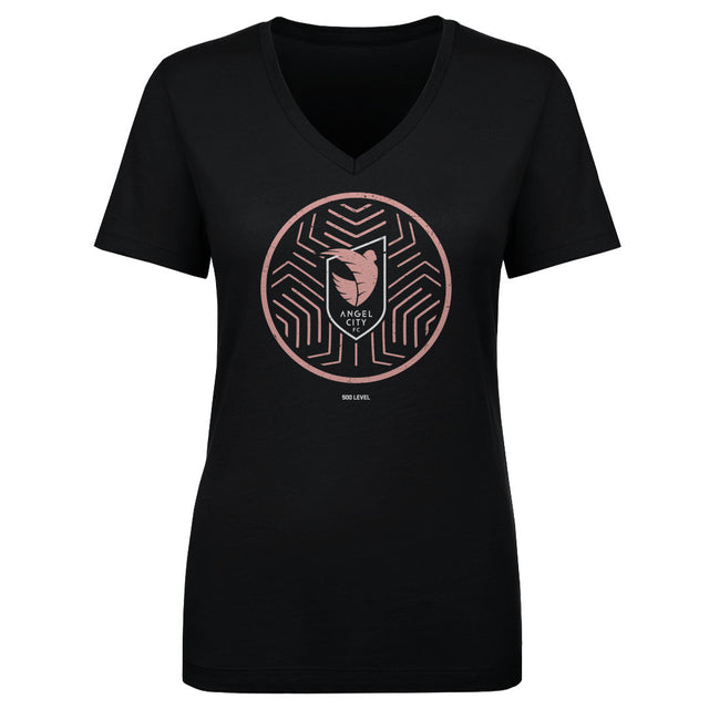 Angel City FC Women's V-Neck T-Shirt | 500 LEVEL