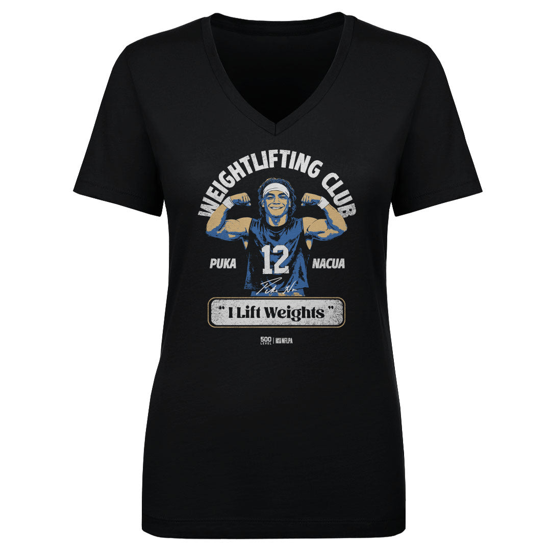Puka Nacua Women's V-Neck T-Shirt | 500 LEVEL