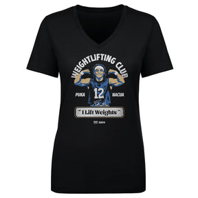 Puka Nacua Women's V-Neck T-Shirt | 500 LEVEL