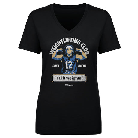 Puka Nacua Women's V-Neck T-Shirt | 500 LEVEL