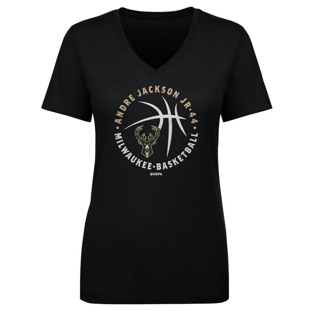 Andre Jackson Jr. Women's V-Neck T-Shirt | 500 LEVEL