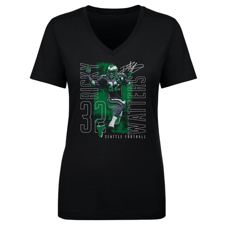 Ricky Watters Women's V-Neck T-Shirt | 500 LEVEL