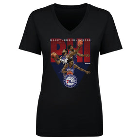 Joel Embiid Women's V-Neck T-Shirt | 500 LEVEL