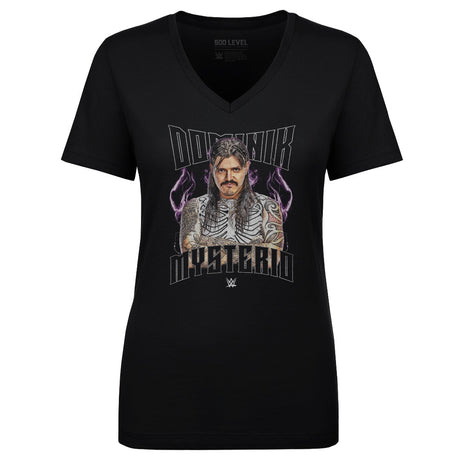Dominik Mysterio Women's V-Neck T-Shirt | 500 LEVEL