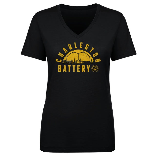 Charleston Battery Women's V-Neck T-Shirt | 500 LEVEL