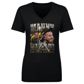Manny Machado Women's V-Neck T-Shirt | 500 LEVEL