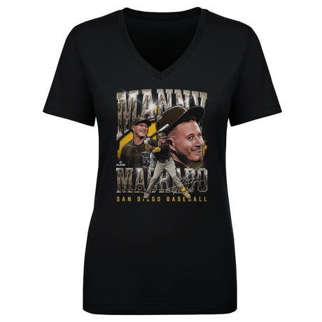 Manny Machado Women's V-Neck T-Shirt | 500 LEVEL