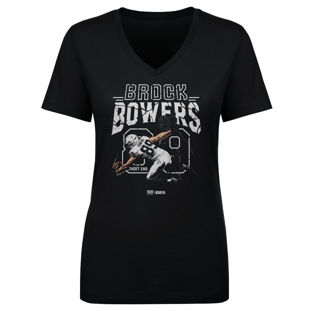 Brock Bowers Women's V-Neck T-Shirt | 500 LEVEL