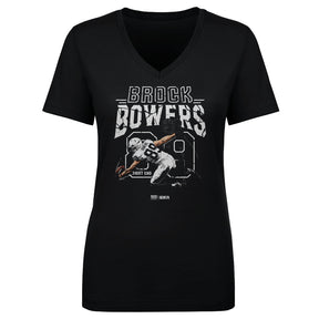 Brock Bowers Women's V-Neck T-Shirt | 500 LEVEL
