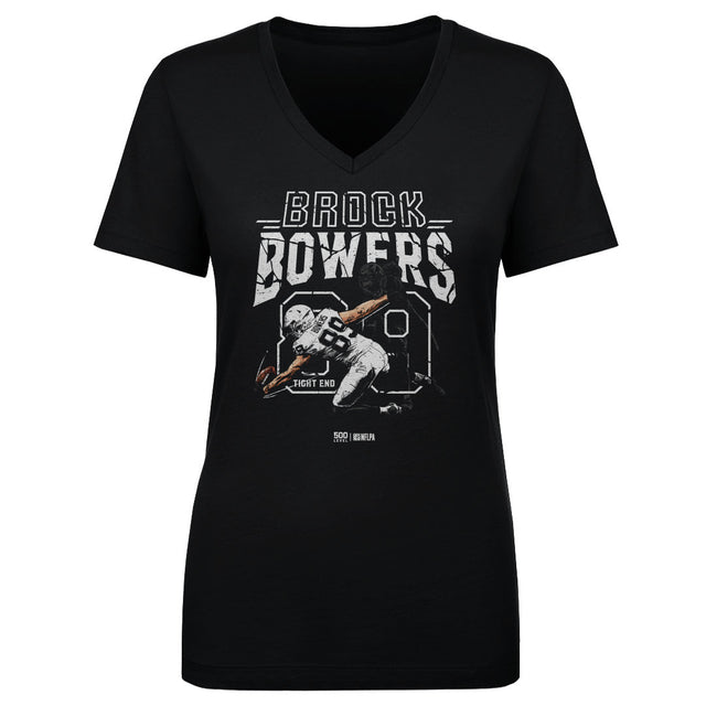 Brock Bowers Women's V-Neck T-Shirt | 500 LEVEL